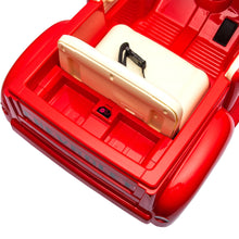 Load image into Gallery viewer, iRerts Red 12V Chevrolet 3100 Powered Ride on Cars with Remote Control, Electric Car for Kids with Bluetooth, Music, USB Port, LED Light, 4 Wheels Kids Ride on Toys for Toddlers Boys Girls 3-6 Ages