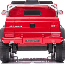 Load image into Gallery viewer, Kids Ride On Toys 24 Volt, Licensed Mercedes-Benz Ride on Cars with Remote Control, Battery Powered Ride on Electric Vehicles with USB, Bluetooth, MP3, Music, Power Display, Red