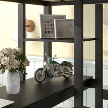 Load image into Gallery viewer, iRerts Full Loft Bed Frame for Kids Teens, Modern Full Wood Loft Bed with Desk and Shelves, Kids Full Loft Bed with Ladder, Guardrail, No Box Spring Needed, Full Size Loft Bed for Bedroom, Espresso