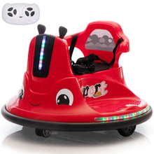 Load image into Gallery viewer, iRerts 12 Volt Bumper Car for Kids Toddlers, Battery Powered Ride On Bumper Car with Remote Control, Kids Ride on Toys for 3-8 Year Old Boys Girls, Baby Bumper Car with Music, Flashing Lights