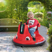 Load image into Gallery viewer, iRerts 12 Volt Bumper Car for Kids Toddlers, Battery Powered Ride On Bumper Car with Remote Control, Kids Ride on Toys for 3-8 Year Old Boys Girls, Baby Bumper Car with Music, Flashing Lights