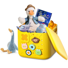 Load image into Gallery viewer, iRerts Kids Toy Storage Bin for Boys and Girls, Portable Lightweight DIY Toy Organizer with Handles and Buckle, Outdoor Indoor Use