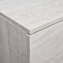 Load image into Gallery viewer, 3 Drawers Storage Cabinet Drawers, Wooden white Small Organizer Unit nightstand, Chest of Drawers file cabinet for Bedroom Living Room Office