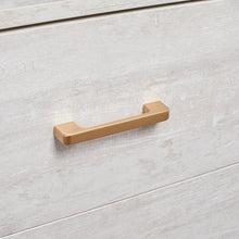 Load image into Gallery viewer, 3 Drawers Storage Cabinet Drawers, Wooden white Small Organizer Unit nightstand, Chest of Drawers file cabinet for Bedroom Living Room Office