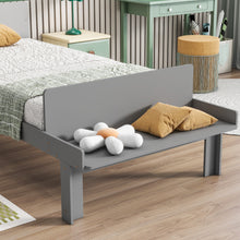 Load image into Gallery viewer, iRerts Twin Bed Frame with Headboard and Footboard Bench, Twin Size Bed Frame for Kids Teen Adult