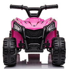 Load image into Gallery viewer, iRerts 6V Battery Powered Ride On Car ATV with Horn, Music, High/Low Speeds, Ride on Toys for Kids Toddlers Boys Girls Birthday Gifts