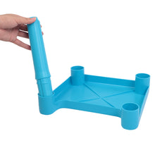 Load image into Gallery viewer, iRerts Kids Table and Chair Set, Plastic Toddler Table and Chair Set 3-8 Years, Lightweight Kid Table Set with 4 Chairs for Boys Girls, Childrens Kid Table and 4 Chairs Set for School, Home, Play Room