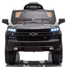 Load image into Gallery viewer, Licensed Chevrolet Electric Kids Ride On, 12V Battery Powered Ride on Car with Remote Control, MP3 Player, LED Lights, Ride on Toy with Spring Suspension for Boy Ages 3-5 Birthday Gift, Black