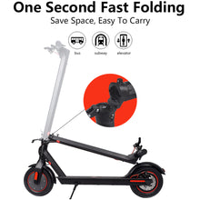 Load image into Gallery viewer, Electric Scooter for Adults, iRerts 500W Electric Scooter with 10" Air Tire, 19 Mph Top Speed, 34 Miles Long-Range, Portable Folding Commuting Scooter for Adults with App and LED Display, Black