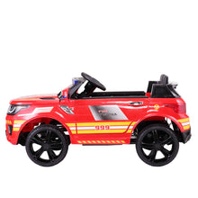 Load image into Gallery viewer, 12V Ride on Police Cars with Remote Control, iRerts Battery Powered Electric Vehicles for Kids Boys Girls Gifts, Kids Ride on Toys with Siren and Music, Kids Electric Cars for 3-5 Years Old, Red