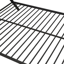 Load image into Gallery viewer, iRerts House Full Bed Frame, Metal Full Size Play House Bed Frame for Kids Teens Boys Girls, Kids Toddlers Tent Bed Frame Full Size with Metal Slats, No Box Spring Needed, Black