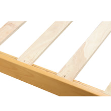 Load image into Gallery viewer, iRerts Wood Twin Bed Frame, Twin Platform Bed Frame with Headboard, Modern Twin Size Platform Bed Frame with Slat Support, Twin Size Bed Frame No Box Spring Needed for Bedroom Apartment, Natural