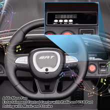 Load image into Gallery viewer, iRerts DG02 Dodge Challenger Boys Girls Kids Ride on Car Toys, SRT Electric 12V Battery Operated Riding Toys with Remote Control for Christmas Birthday Gift