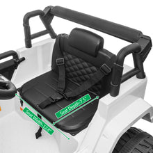 Load image into Gallery viewer, iRerts 12V Battery Powered Ride on Cars with Remote Control, Kids Electric Car with MP3 Player, Radio, USB Port, Electric Ride on Vehicles for Kids Boys Girls Birthday Christmas Gifts, White