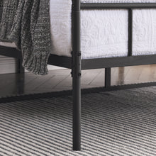 Load image into Gallery viewer, iRerts Full Bed Frame with Headboard, Metal Full Platform Bed Frame for Kids Teens Adults, Heavy Duty Full Size Bed Frame No Box Spring Needed, Easy to Assemble, Black