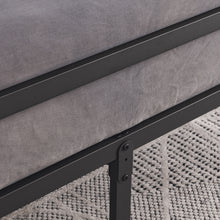 Load image into Gallery viewer, iRerts Queen Metal Bed Frame with Headboard, Queen Bed Frame with Metal Slats Support, No Box Spring Needed, Sturdy Heavy Duty Queen Platform Bed Frame for Kids Teens Adults, Easy to Assemble, Black