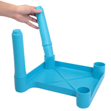 Load image into Gallery viewer, iRerts Kids Table and Chair Set, Plastic Toddler Table and Chair Set 3-8 Years, Lightweight Kid Table Set with 4 Chairs for Boys Girls, Childrens Kid Table and 4 Chairs Set for School, Home, Play Room