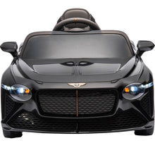 Load image into Gallery viewer, Ride On Toys with Remote Control, Licensed Bentley Mulsanne 12V Ride On Cars for Boys Girls, Electric Ride on Vehicle with Music, USB/MP3, LED Light, Battery Powered Electric Cars for Kids Gift, Black