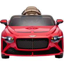 Load image into Gallery viewer, Ride On Toys with Remote Control, Licensed Bentley Mulsanne 12V Ride On Cars for Boys Girls, Electric Ride on Vehicle with Music, USB/MP3, LED Light, Battery Powered Electric Cars for Kids Gift, Red