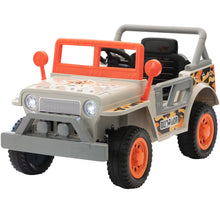 Load image into Gallery viewer, iRerts 12V Electric Ride On Cars, Kids Ride on Toys for Kids Boys Girls Birthday Gifts, Battery Powered Kids Electric Vehicle Car with Horn, LED Lights, Pull Rod, Double Open Doors