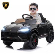 Load image into Gallery viewer, iRerts 12V Ride on Toys for Boys Girls, Licenced Lamborghini Electric Battery Powered Ride on Cars with Remote Control, LED Light, Radio, USB Port, AUX