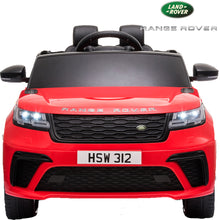 Load image into Gallery viewer, Kids Electric Vehicles, 12V Land Rover Kids Ride on Electric Cars with Remote Control, Battery Powered Kids Ride on Toys with LED Light and Horn, Electric Car for Kids Boys Girls Gifts 3-6 Ages