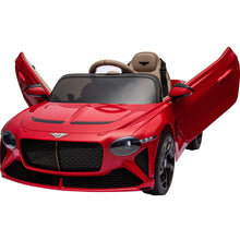 Load image into Gallery viewer, 12V Kids Ride on Truck, Bentley Mulsanne Kids Electric Cars with Remote Control, Battery Powered Ride On Car for Boy Girl, Ride On Vehicle Toy with Music, USB/MP3, LED Light, Kids Birthday Gift, Red
