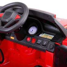 Load image into Gallery viewer, 12V Ride on Police Cars with Remote Control, iRerts Battery Powered Electric Vehicles for Kids Boys Girls Gifts, Kids Ride on Toys with Siren and Music, Kids Electric Cars for 3-5 Years Old, Red