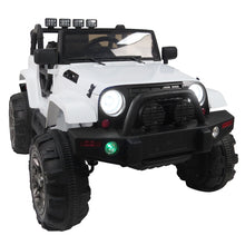 Load image into Gallery viewer, iRerts 12V Battery Powered Ride on Cars with Remote Control, Kids Ride on Trucks for Boys Girls with LED Lights, Music, Spring Suspension, 3 Speeds Ride on Toys for Toddlers Kids 2-6 Ages