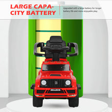 Load image into Gallery viewer, Mercedes Licensed Kids Ride On Push Car, iRerts Ride On Cars with Music, Horn, LED Headlights, USB, AUX Port, Under Seat Storage, Toddlers Ride on Toys for Boys Girls Birthday Christmas Gifts