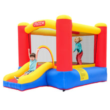 Load image into Gallery viewer, iRerts Kids Bounce House, Inflatable Bounce House with Blower, Oxford Bouncy Jumping House with Slide, Carrying Bag, Toddlers Kids Castle Bouncy Houses for Outdoor Indoor, 3-10 Years Old Outdoor Toys