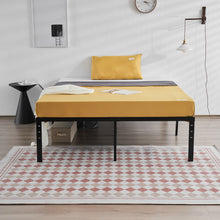 Load image into Gallery viewer, iRerts Metal Full Bed Frame, Heavy Duty Full Platform Bed Frame with Steel Slat Support, Full Size Bed Frame for Bedroom Guest Room Dormitory, No Box Spring Needed, Under-Bed Storage, Black