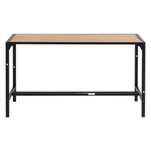 Load image into Gallery viewer, Outdoor Patio Furniture Sets, 7 Piece Outdoor Wicker Conversation Set with Acacia Wood Table Top, Rattan Outdoor Dining Table Set, Durable Outdoor Furniture Sets with Cushion for Lawn Backyard, Brown