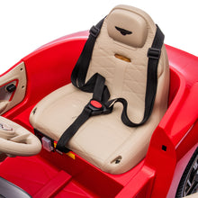 Load image into Gallery viewer, iRerts 12V Ride on Toys, Licensed Bentley Mulsanne Kids Electric Cars with Remote Control, Battery Powered Ride On Cars Electric Ride On Vehicle with Music, USB, MP3, Light, Kids Birthday Gift, Red