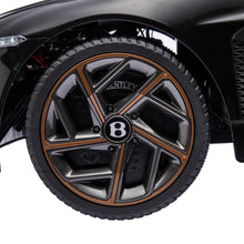 Load image into Gallery viewer, 12V Ride On Car with Remote Control, Licensed Bentley Mulsanne Ride On Toys for Boy Girl, Kids Electric Car with Music, USB, MP3, Light, Battery Powered Ride On Vehicle for Kids Birthday Gift, Black