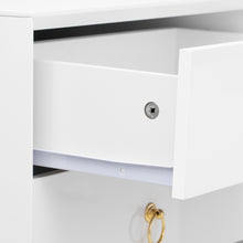 Load image into Gallery viewer, iRerts Side Table Wood Nightstand with Drawer, Modern Bedside Table End Table Sofa Side Table for Bedroom Living Room, White