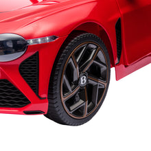 Load image into Gallery viewer, iRerts 12V Ride on Toys, Licensed Bentley Mulsanne Kids Electric Cars with Remote Control, Battery Powered Ride On Cars Electric Ride On Vehicle with Music, USB, MP3, Light, Kids Birthday Gift, Red