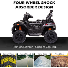 Load image into Gallery viewer, iRerts 12V Battery Powered Ride on Cars with Remote Control, Kids Electric Vehicles for Kids Toddlers Gifts, Boys Girls Ride On Toys with LED Light, MP3 Player