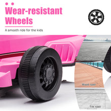 Load image into Gallery viewer, iRerts 6V Battery Powered Ride on Go Kart, Ride on Toys Go Kart for Kids Boys Girls, Kids Go Cart with Bubble Function One Button Start Horn Forward Backward, Kids Birthday Gifts for 2+ Ages