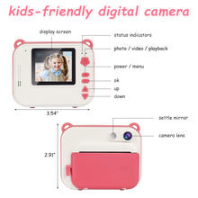Load image into Gallery viewer, iRerts Instant Camera for Kids, Upgrade Kids Selfie Camera Digital Camera for Girls Boys Age 3-9, Kids Instant Print Camera with Print Paper, 2.4" Screen, HD Digital Video Cameras for Toddler