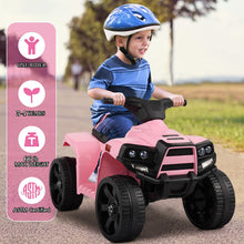 Load image into Gallery viewer, iRerts 6V Kids Ride on Toys, Battery Powered Ride on ATV Cars for Boys Girls Birthday Gifts, Kids Electric Cars for Toddlers, Kids Electric Ride on Vehicles with Headlights, Horn