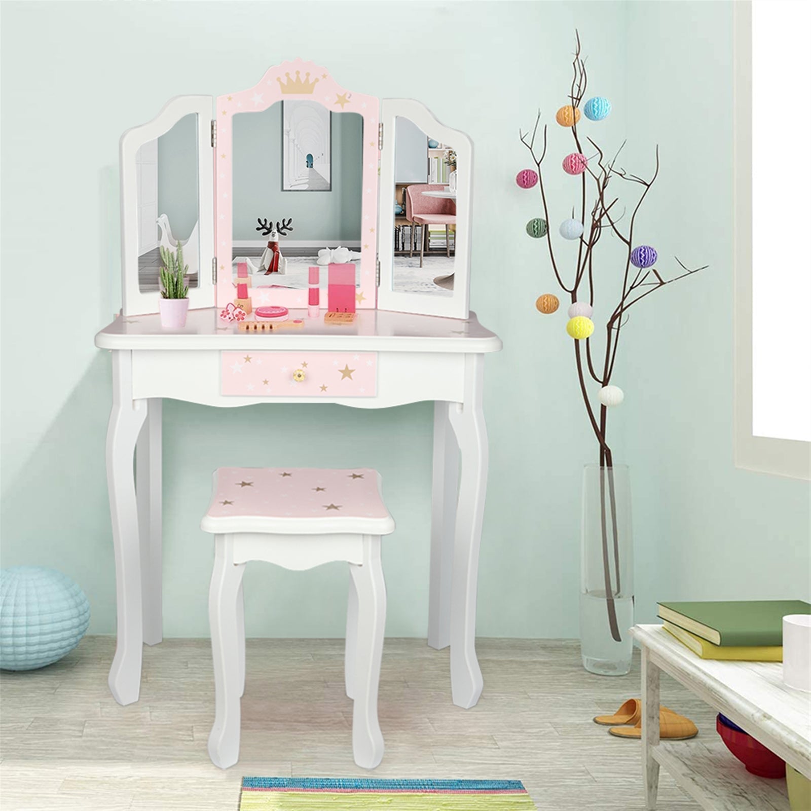 Childrens makeup vanity on sale set