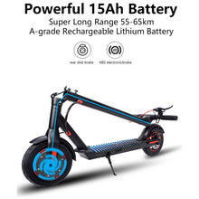 Load image into Gallery viewer, Electric Scooter for Adults, iRerts 500W Electric Scooter with 10" Air Tire, 19 Mph Top Speed, 34 Miles Long-Range, Portable Folding Commuting Scooter for Adults with App and LED Display, Black