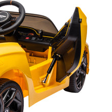 Load image into Gallery viewer, Ride On Toys with Remote Control, Licensed Bentley Mulsanne 12V Ride On Cars for Boys Girls, Electric Ride on Vehicle with Music, USB/MP3, LED Light, Battery Powered Electric Cars for Kids Gift, Yellow