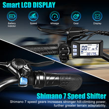 Load image into Gallery viewer, iRerts Adult Electric Bike, E-Bike for Adults with 750W Motor, 48V 15AH Battery, 20" Fat Tire, 30MPH and 68 Miles Long Range, Adult Electric Bicycles for Women Men School City Commuter, Black