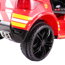 Load image into Gallery viewer, 12V Ride on Police Cars with Remote Control, iRerts Battery Powered Electric Vehicles for Kids Boys Girls Gifts, Kids Ride on Toys with Siren and Music, Kids Electric Cars for 3-5 Years Old, Red