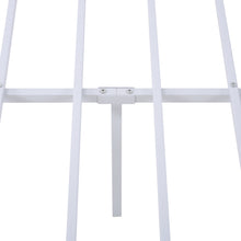 Load image into Gallery viewer, iRerts Full Bed Frame, Industrial Metal Full Platform Bed Frame, Full Size Bed Frames with Headboard, Footboard, Slat Support, Bed Frame Full Size for Bedroom, No Box Spring Needed, White