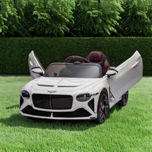 Load image into Gallery viewer, 12V Kids Ride on Truck, Bentley Mulsanne Kids Electric Cars with Remote Control, Battery Powered Ride On Car for Boy Girl, Ride On Vehicle Toy with Music, USB/MP3, LED Light, Kids Birthday Gift, White