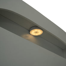 Load image into Gallery viewer, iRerts Kids Full Bed Frame, Wood Full Size Platform Bed Frame with Bear-shaped Headboard, Motion Activated Night Lights, Full Bed Frames for Girls Boys Bedroom, No Box Spring Needed, White