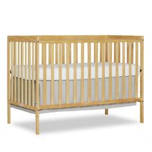 Load image into Gallery viewer, iRerts 5 In 1 Convertible Baby Crib, Wood Convertible Crib Toddler Bed with Wood Legs, Converts from Baby Crib to Toddler Bed, Fits Standard Full-Size Crib Mattress, Easy to Assemble, Natural